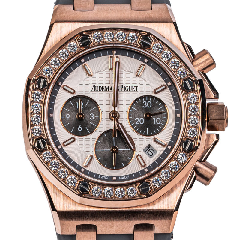 Audemars Piguet Royal Oak Offshore 37mm rotgold grau