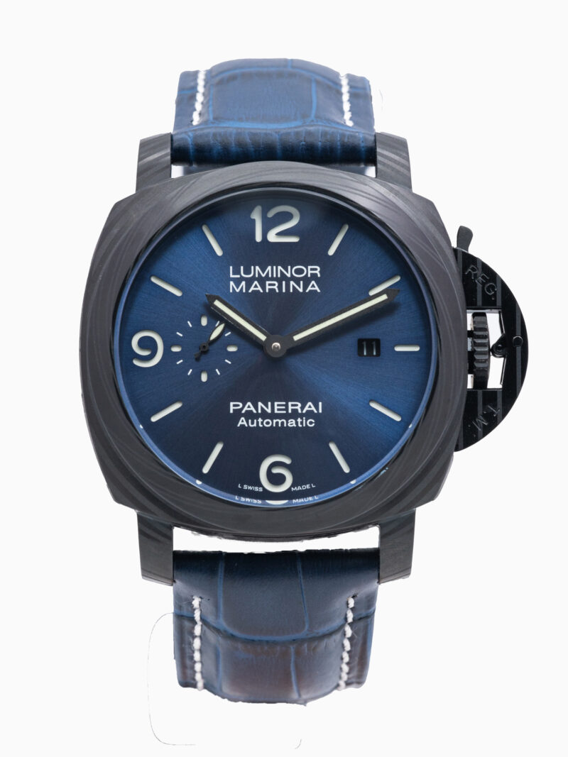 Panerai Luminor Marina Carbotech Blu Notte PAM01664 – Bild 3