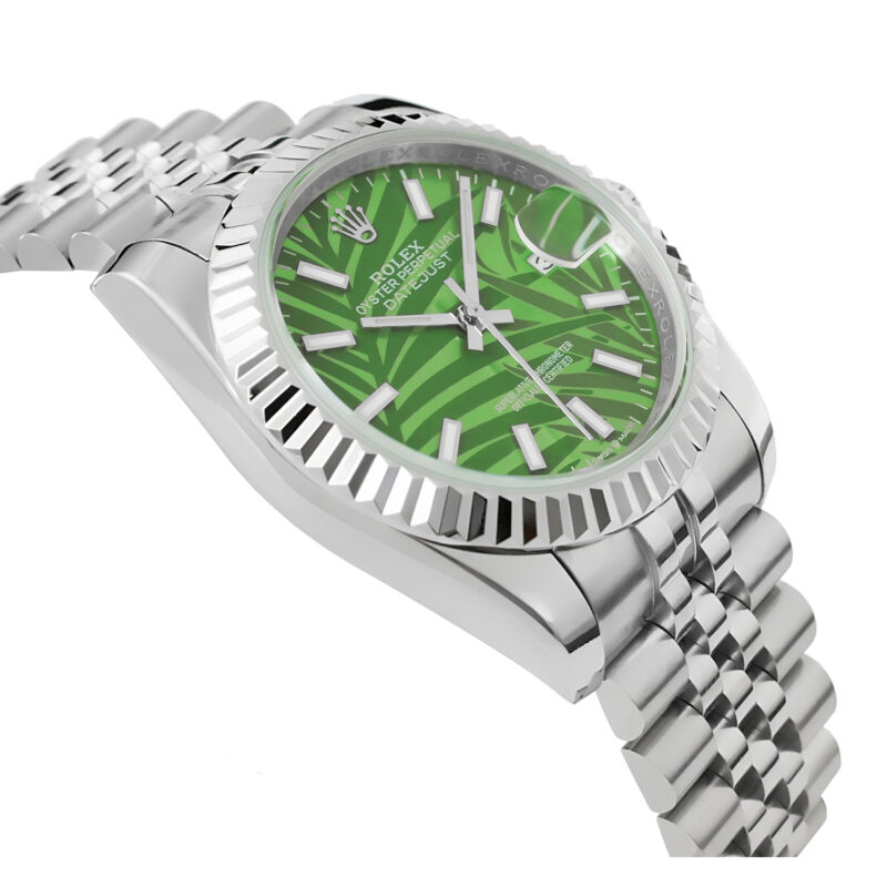 Rolex Datejust 36mm 2023 Palm Green Jubilee – Bild 9