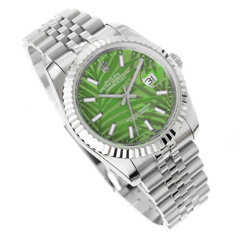 Rolex Datejust 36mm 2023 Palm Green Jubilee