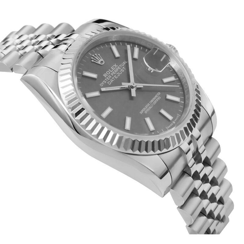 Rolex Datejust 36mm Jubilee Armband grau – Bild 8