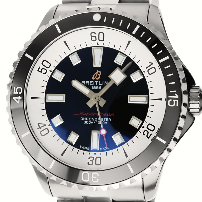 Breitling Superocean Automatic 44 stahl schwarz