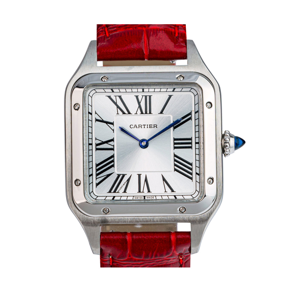 Cartier Santos Dumont rotes Lederband – Jetzt entdecken & online kaufen ...