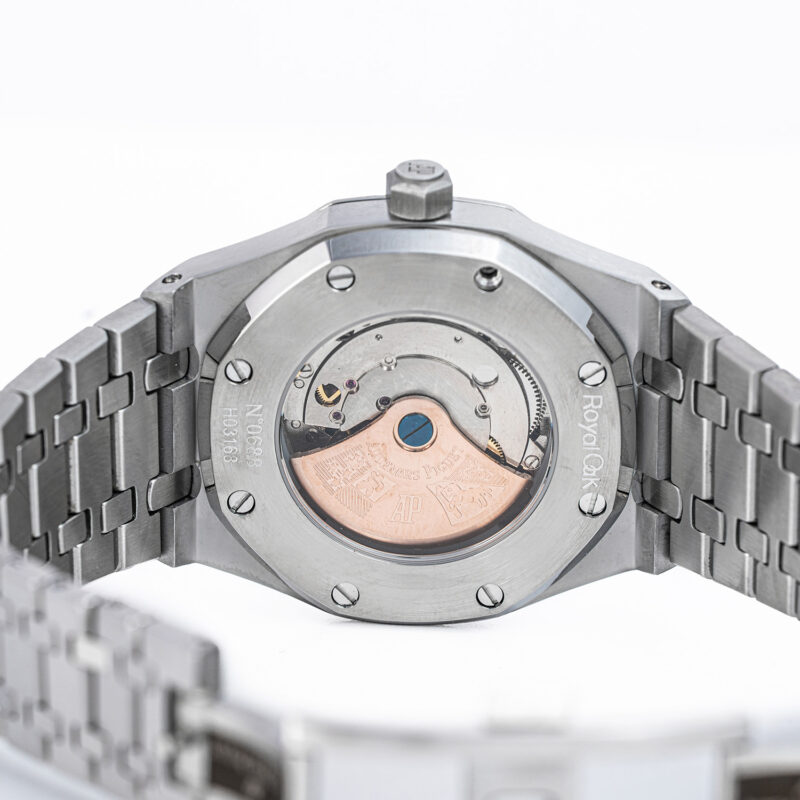 Audemars Piguet Royal Oak Selfwinding 15400st blau – Bild 9