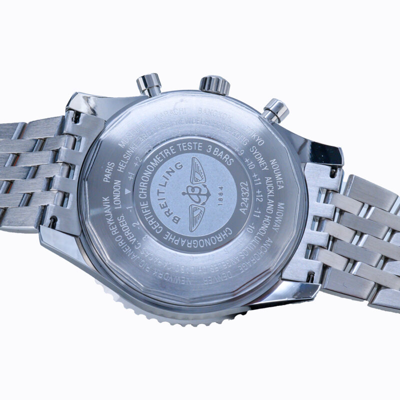 Breitling Navitimer Cosmonaute Chrono schwarzes Zifferblatt – Bild 8