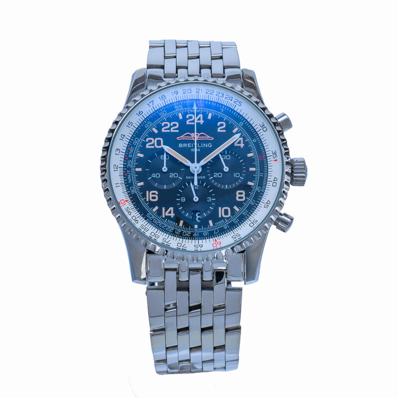 Breitling Navitimer Cosmonaute Chrono schwarzes Zifferblatt – Bild 3