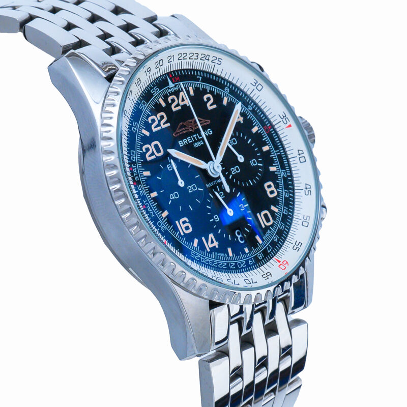 Breitling Navitimer Cosmonaute Chrono schwarzes Zifferblatt – Bild 5