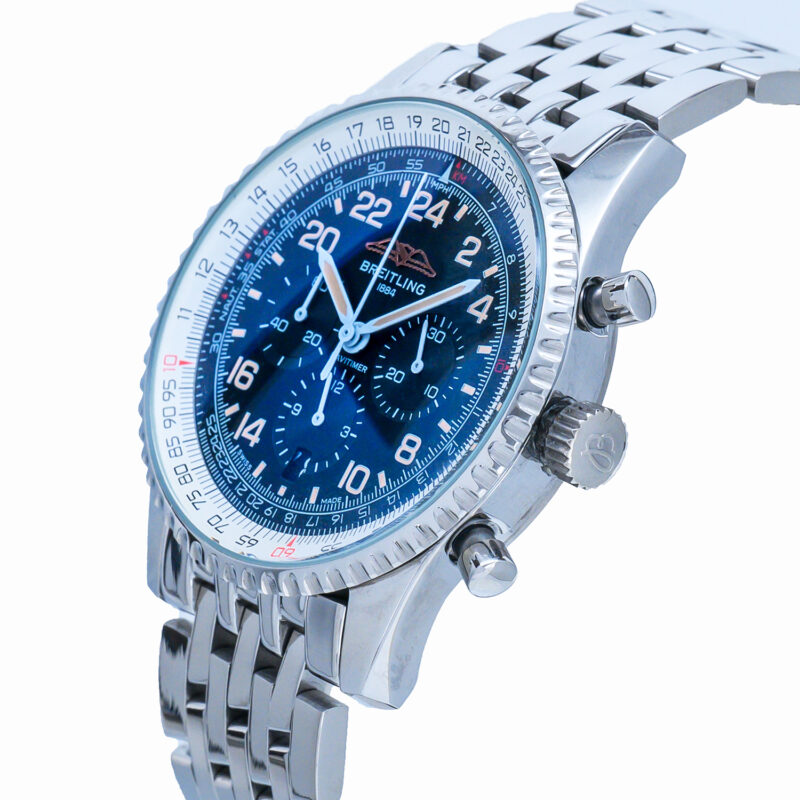 Breitling Navitimer Cosmonaute Chrono schwarzes Zifferblatt – Bild 4
